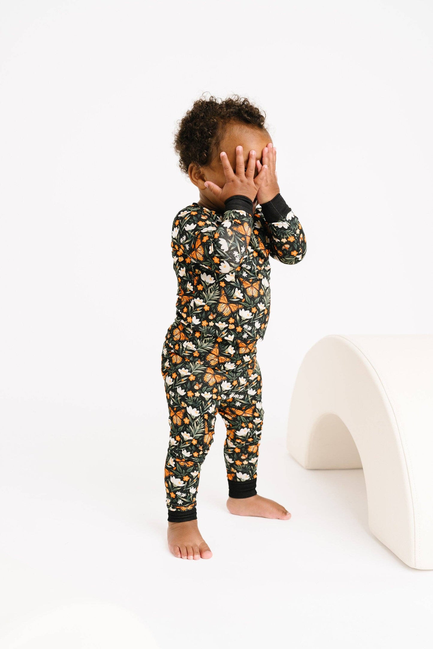 Bamboo Set - Monarch Butterfly Floral