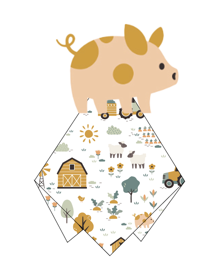 Lovey Blanket - Farm Friends