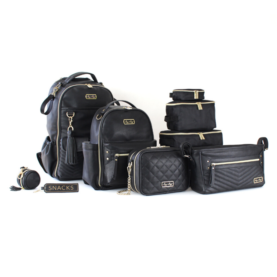 Pack Like a Boss Packing Cubes - Black & Gold