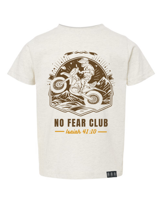 No Fear Club Tee - Natural Heather