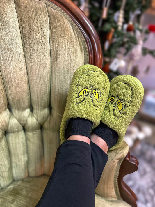 Slippers - Grinch