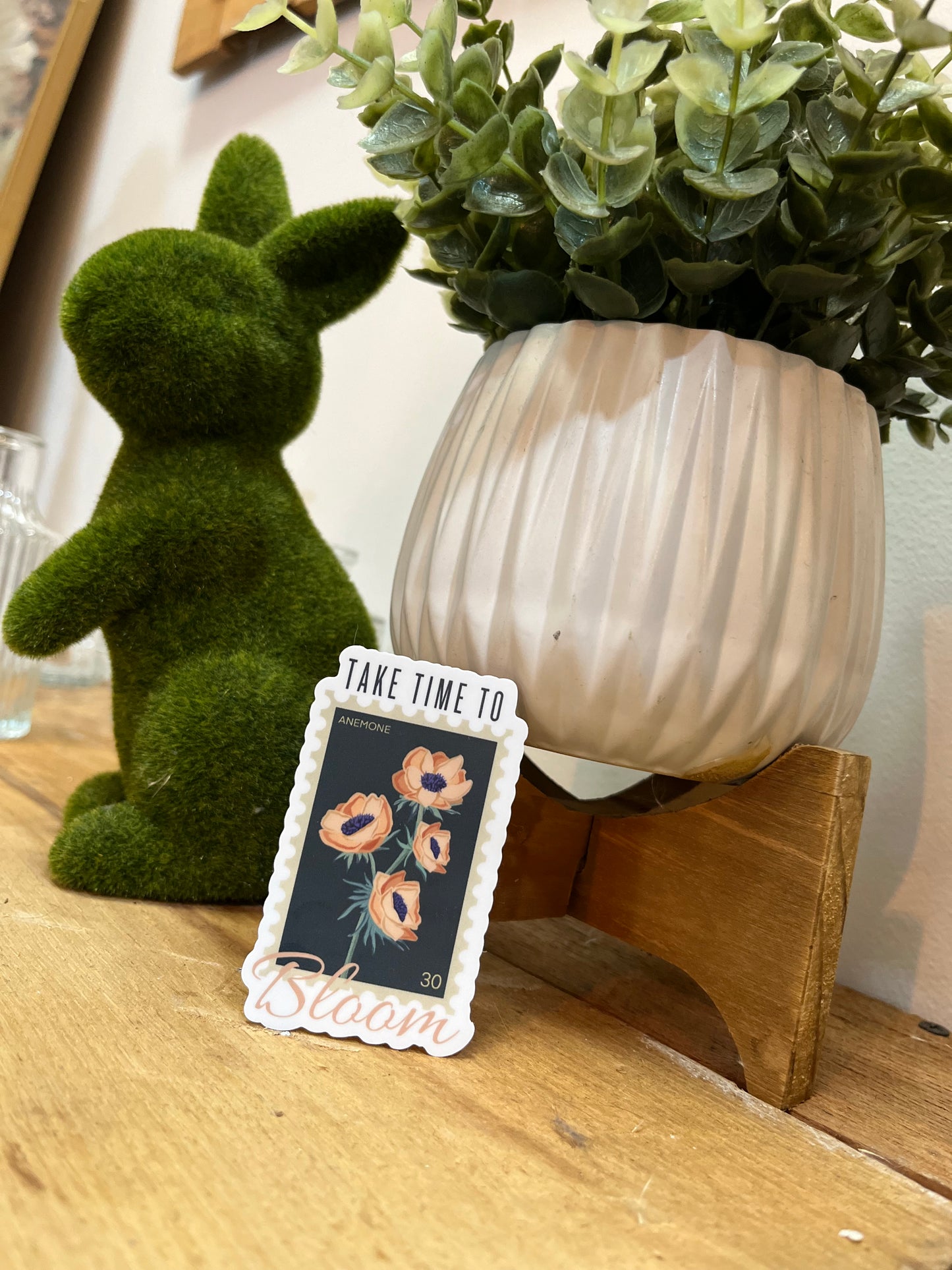 Take Time to Bloom - Sticker