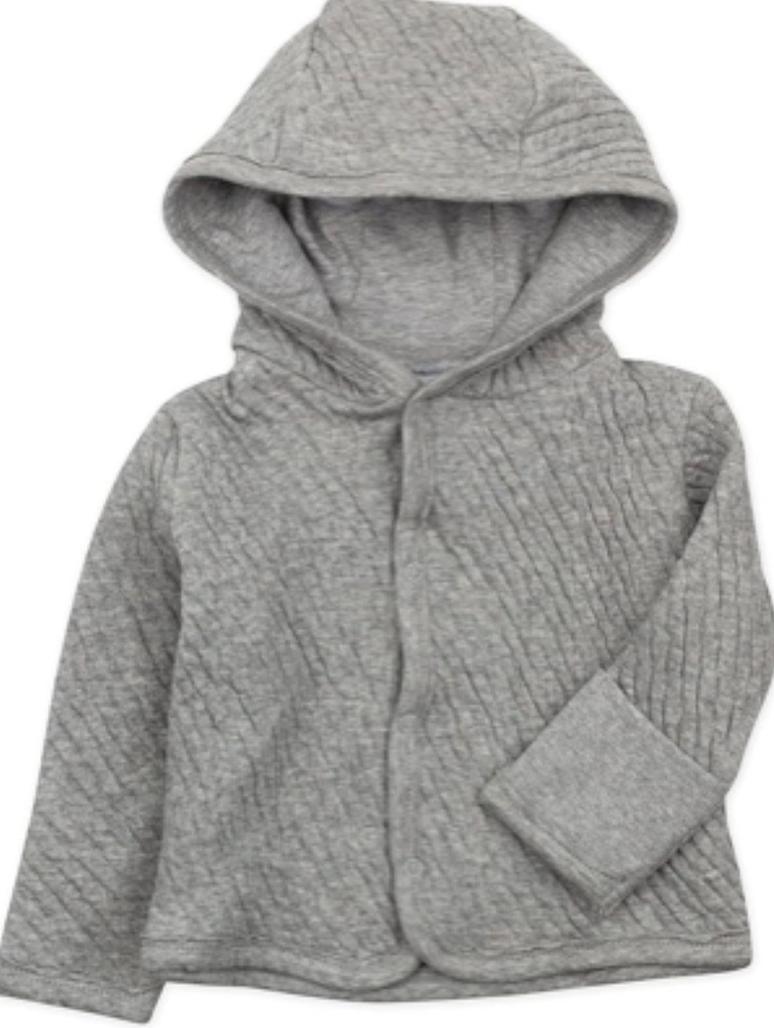Gray Hooded Jacket