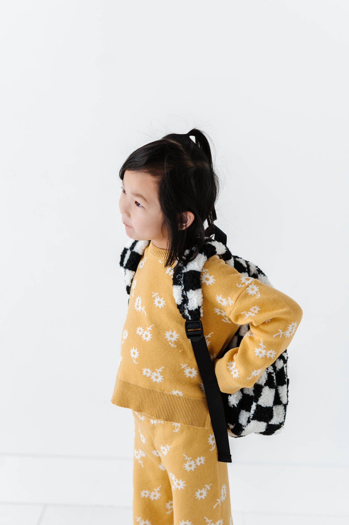 The Aspen Mini Backpack - Checkered