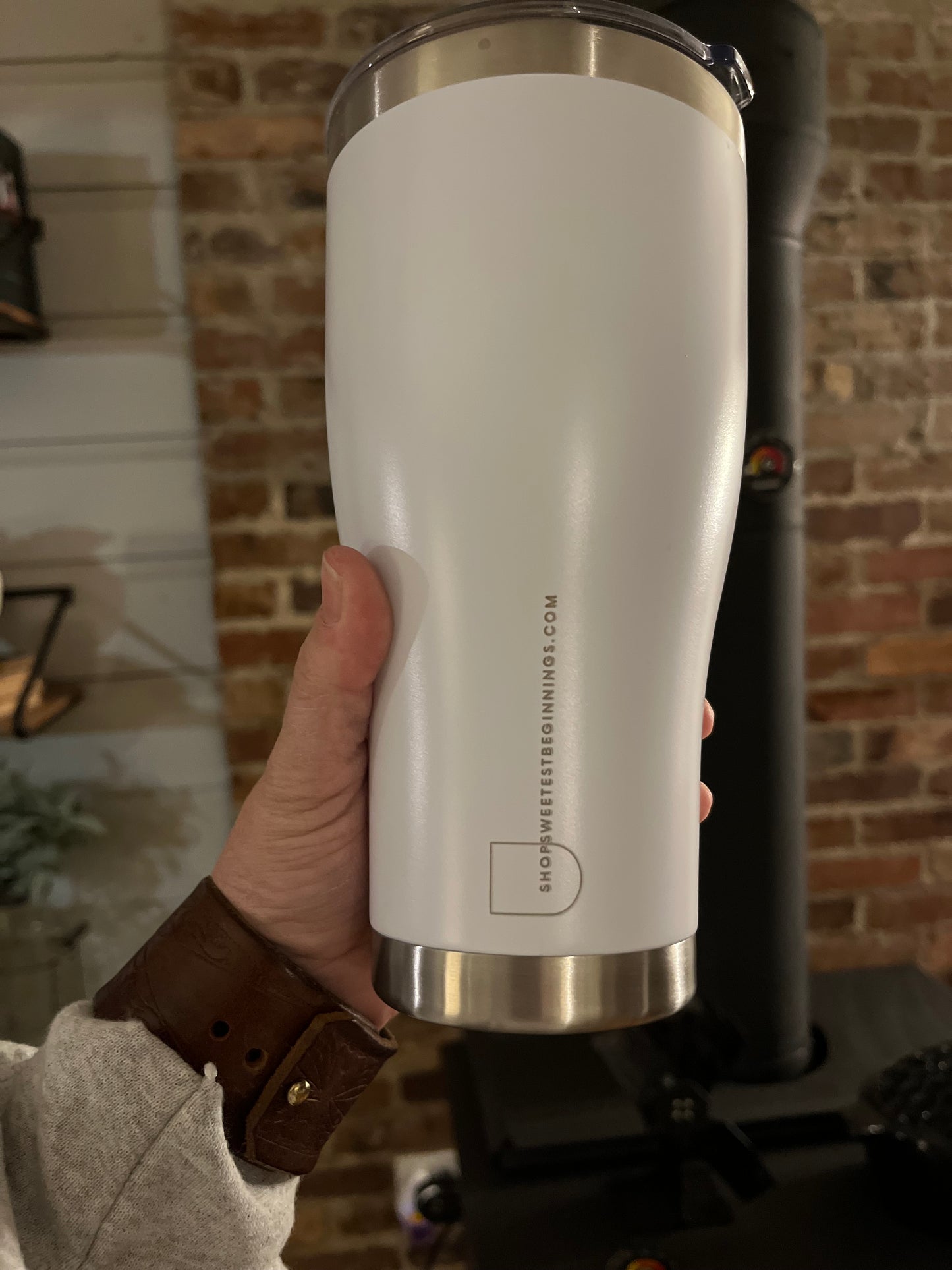 Tumbler - Ribbon (White)