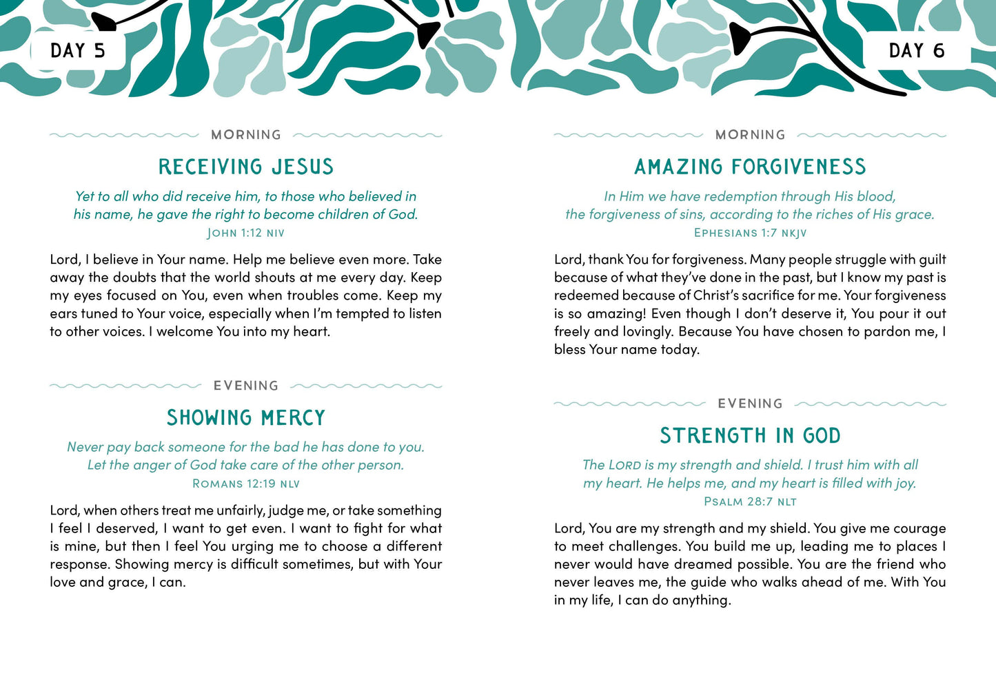 Daily Prayers for Morning and Evening
