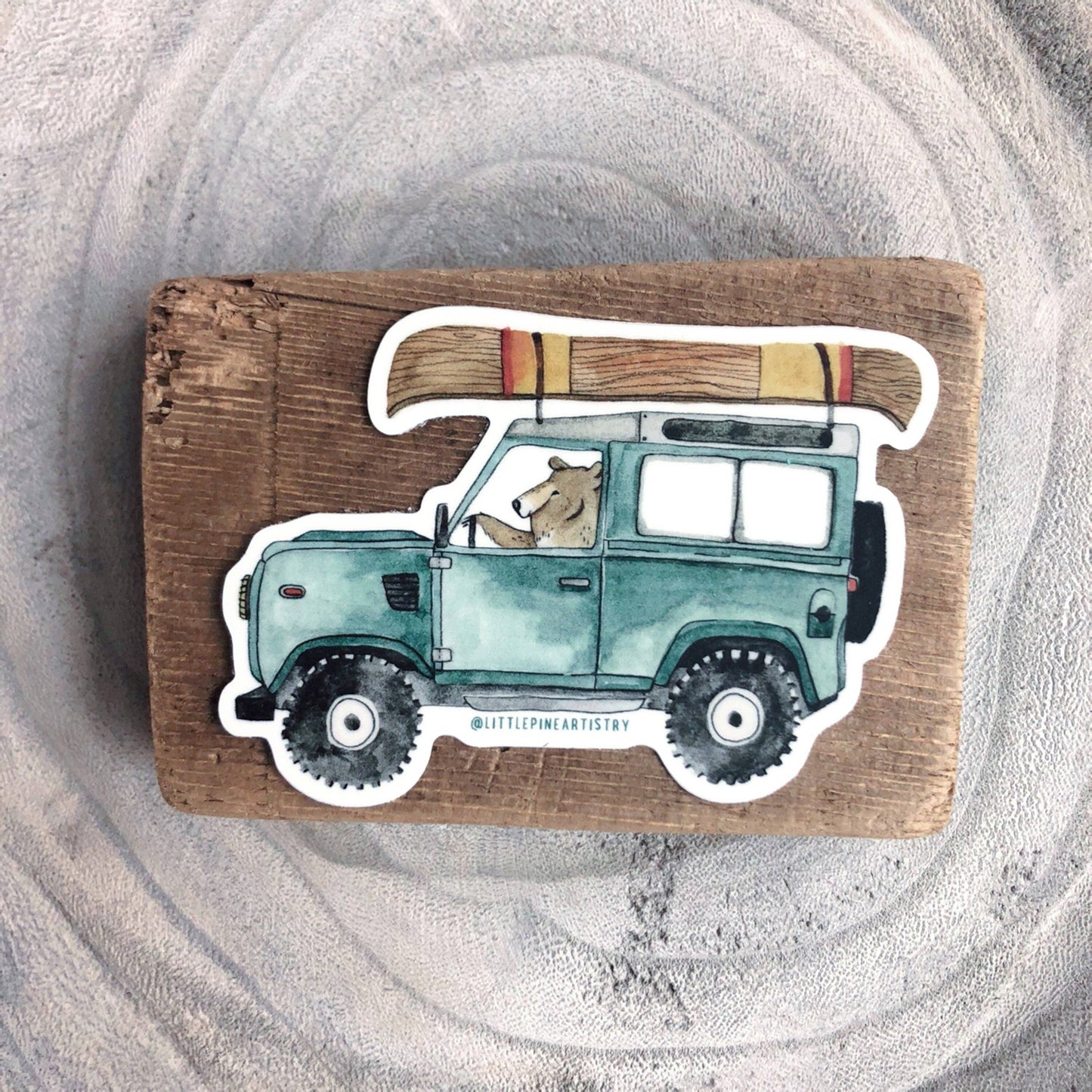 Jeep Bear - Sticker