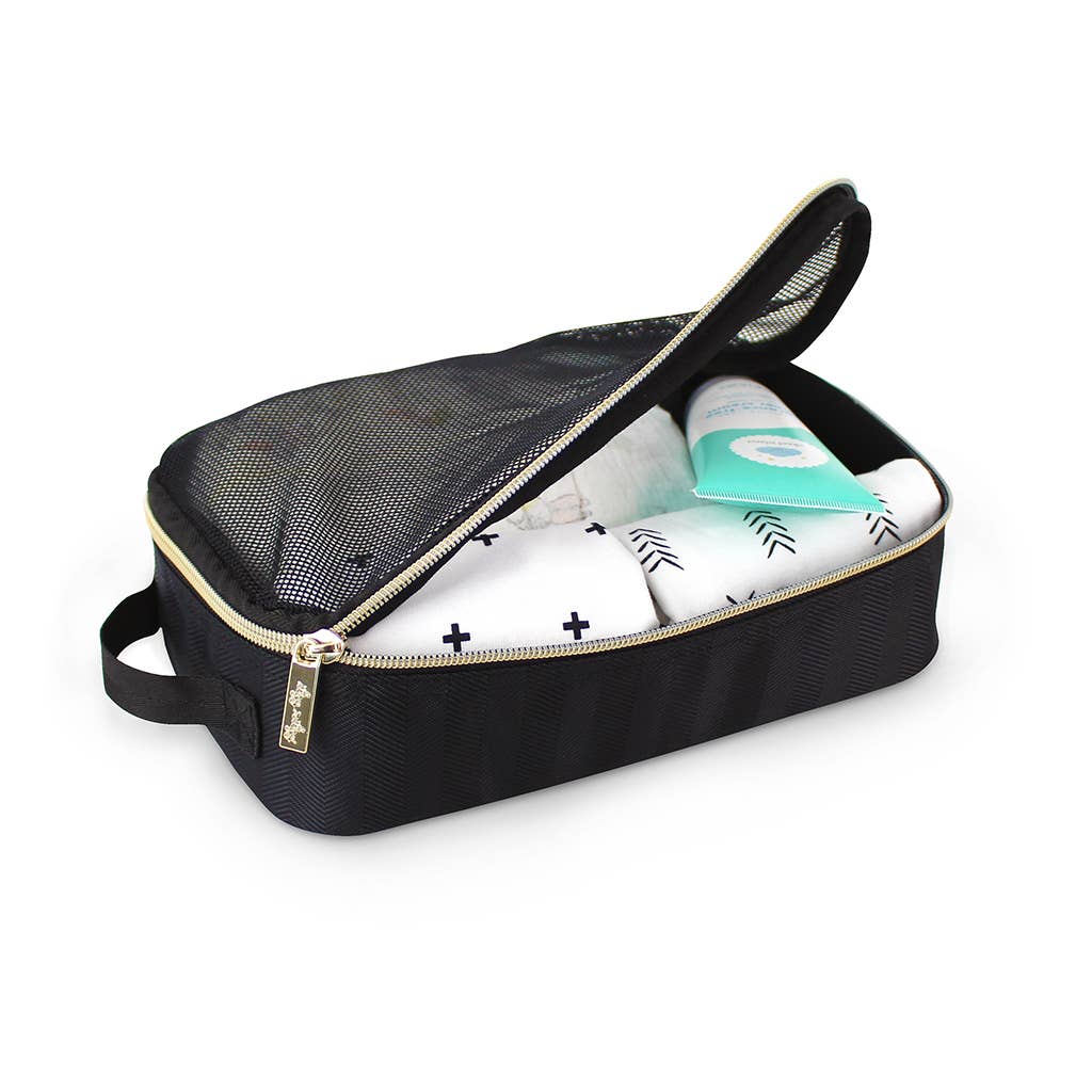 Pack Like a Boss Packing Cubes - Black & Gold