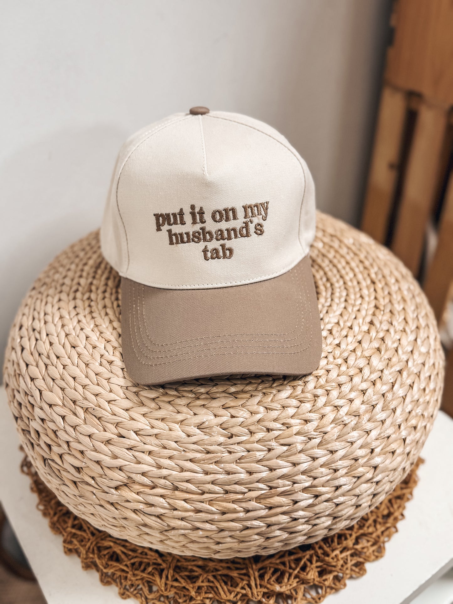 Hat - Put it on my husband's tab