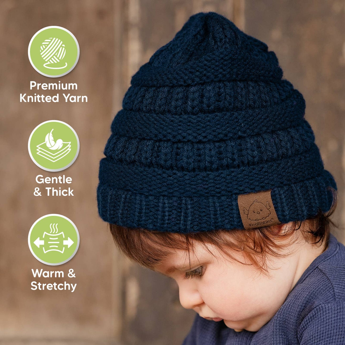 KeaBabies Baby Beanies (Urban)