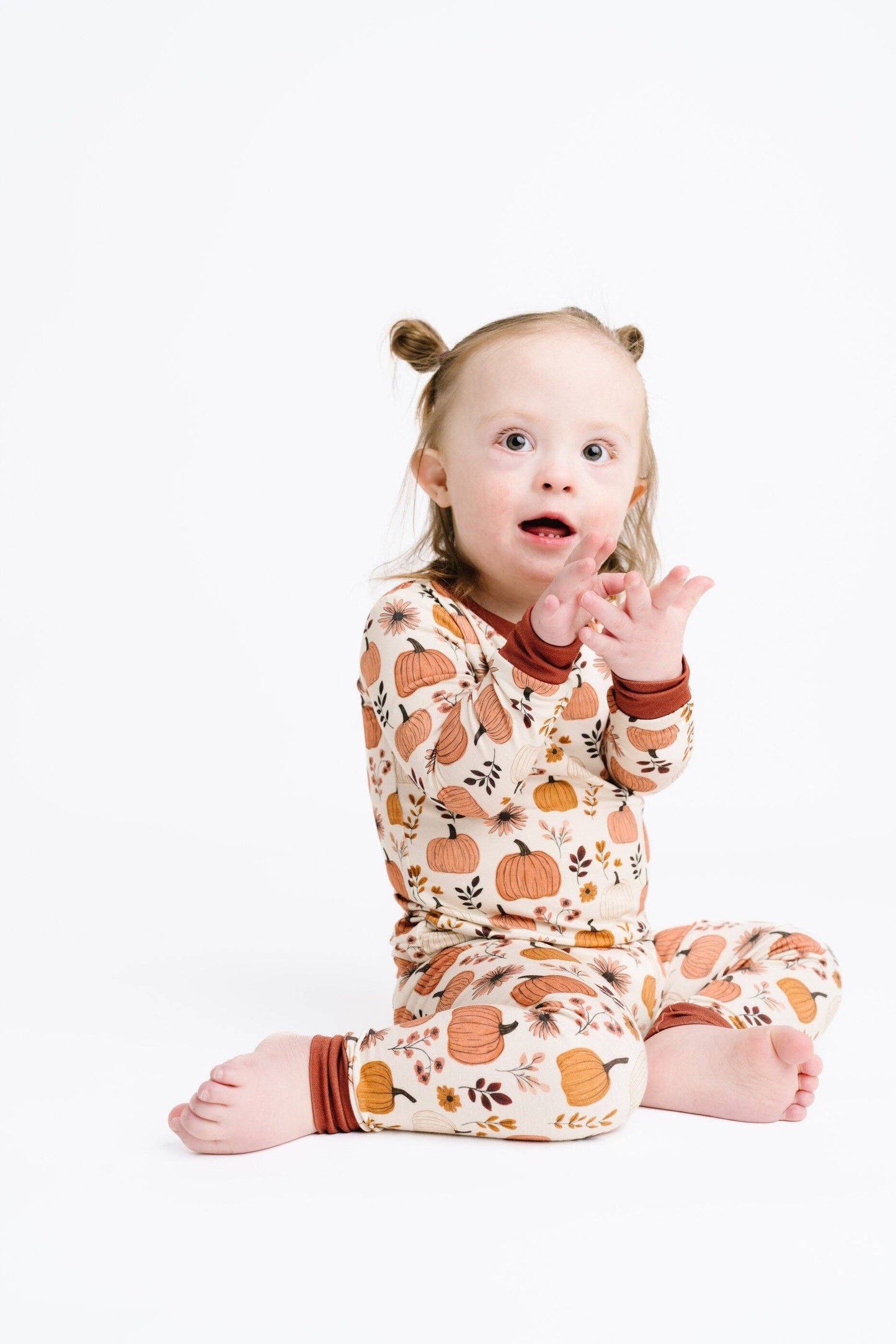Two Piece Set - Pumpkin Garden