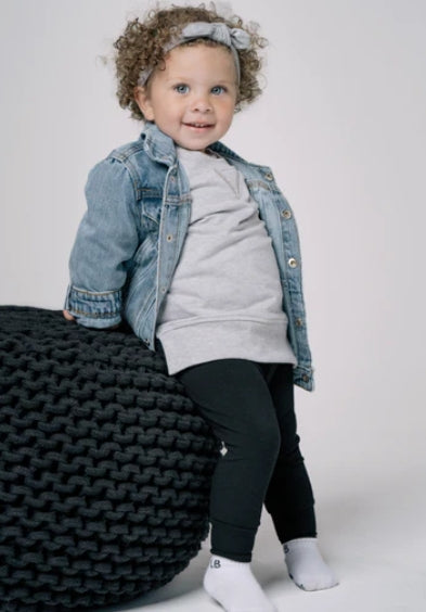 Ribbed Legging - Black