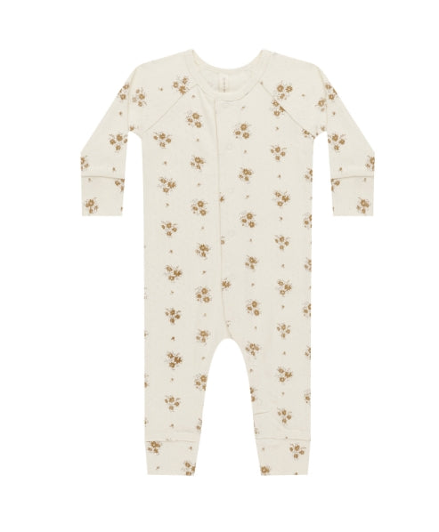 Pointelle Long John - Autumn Flora