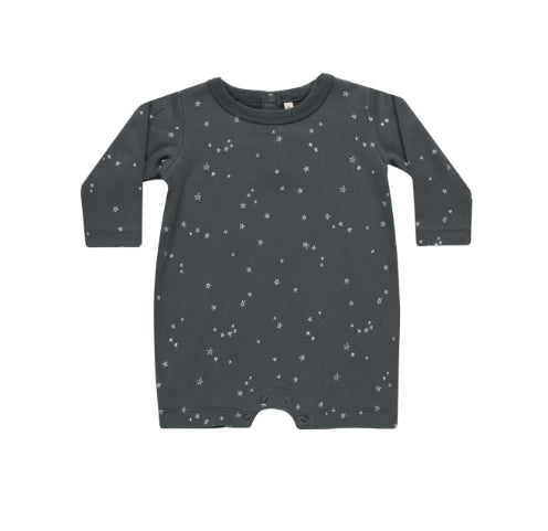 Long Sleeve Romper - Stars