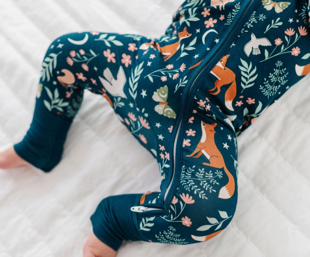 Bamboo Sleeper Pajamas - Woodland