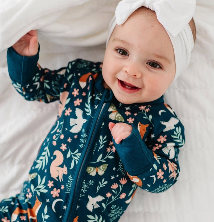 Bamboo Sleeper Pajamas - Woodland