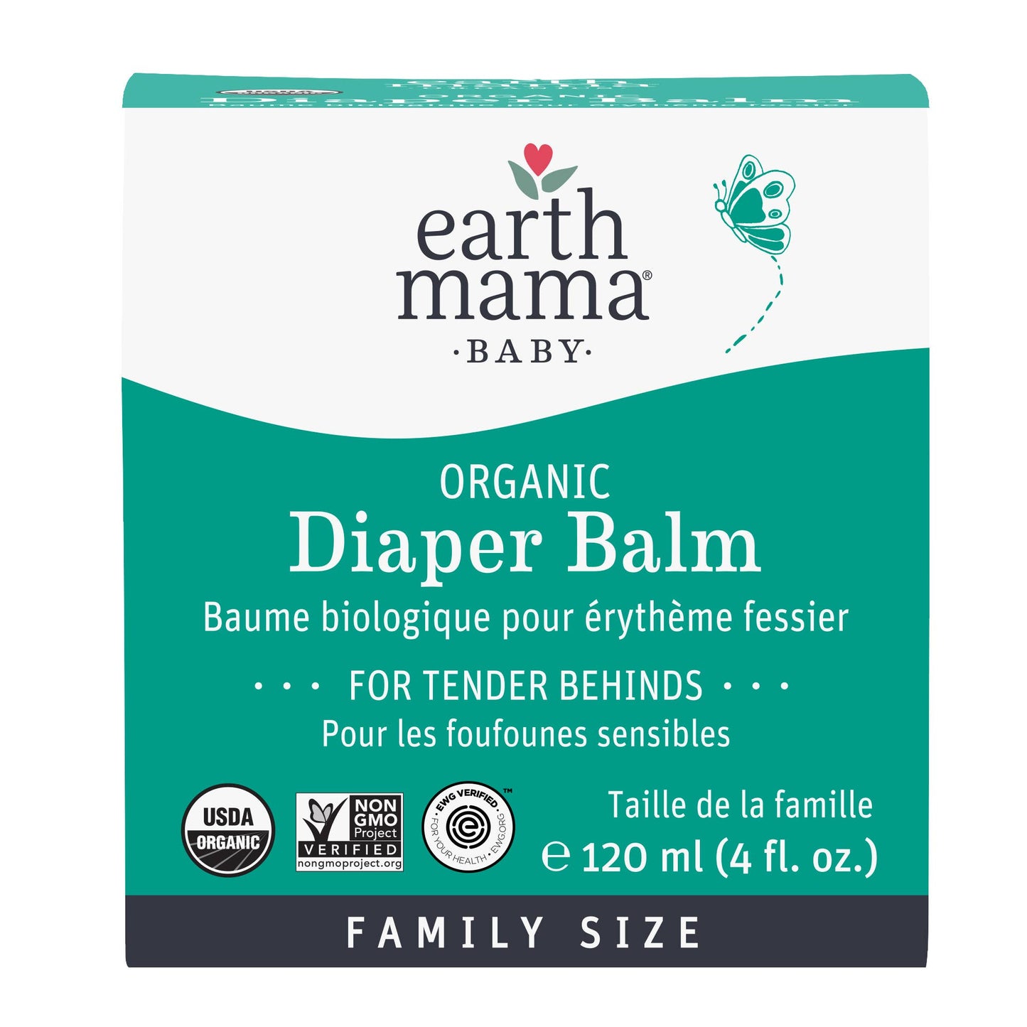 Organic Diaper Balm - 2oz