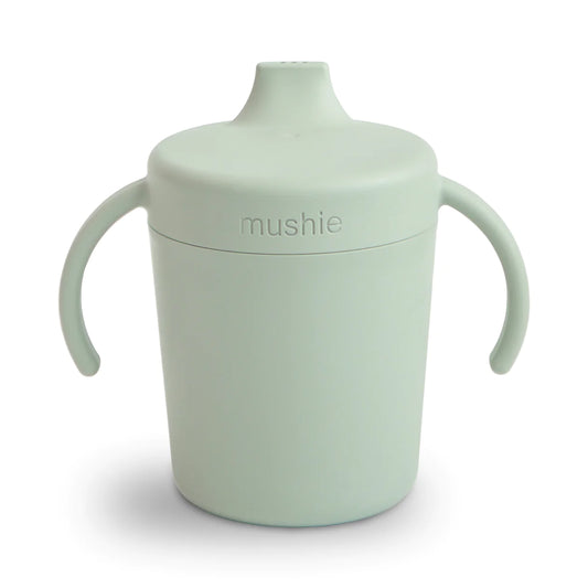 Mushie Trainer Sippy Cup-Sage