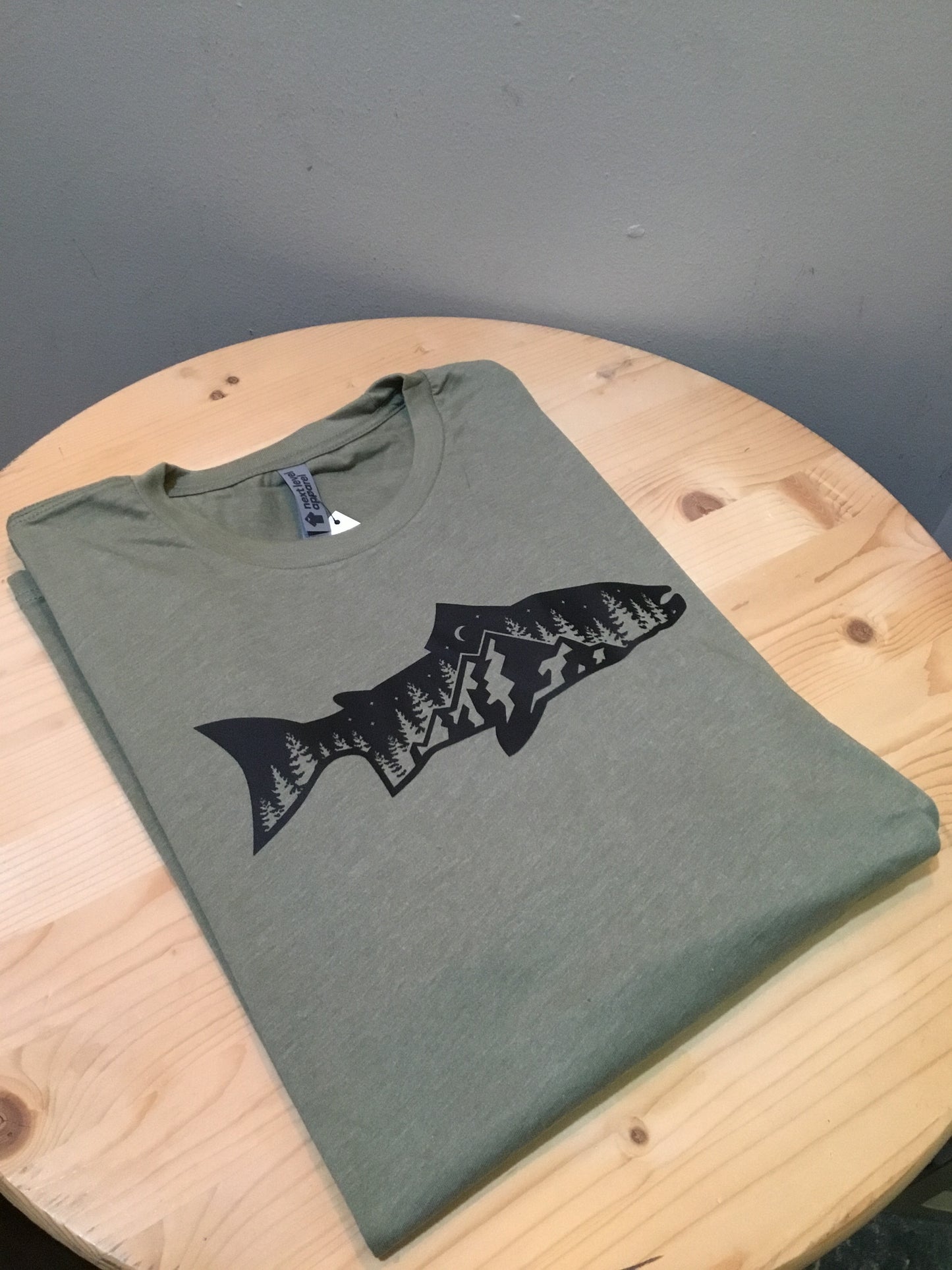 T Shirt - Nature Trout Fishing