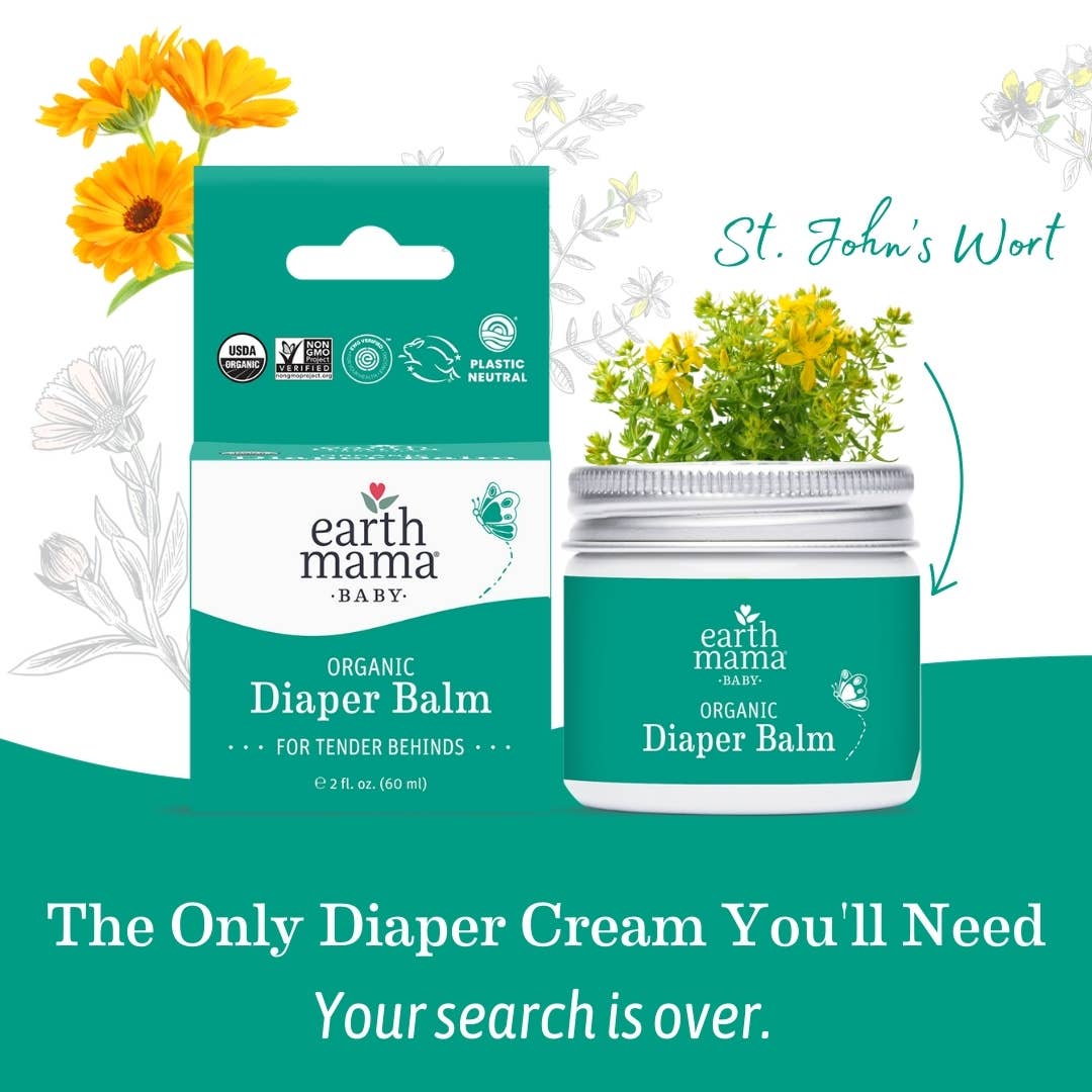 Organic Diaper Balm - 2oz