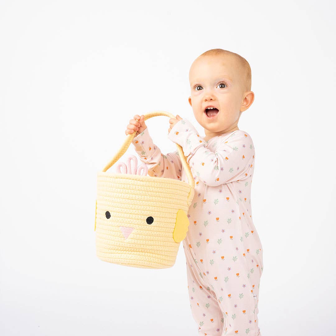 Easter Basket - Yellow Chick