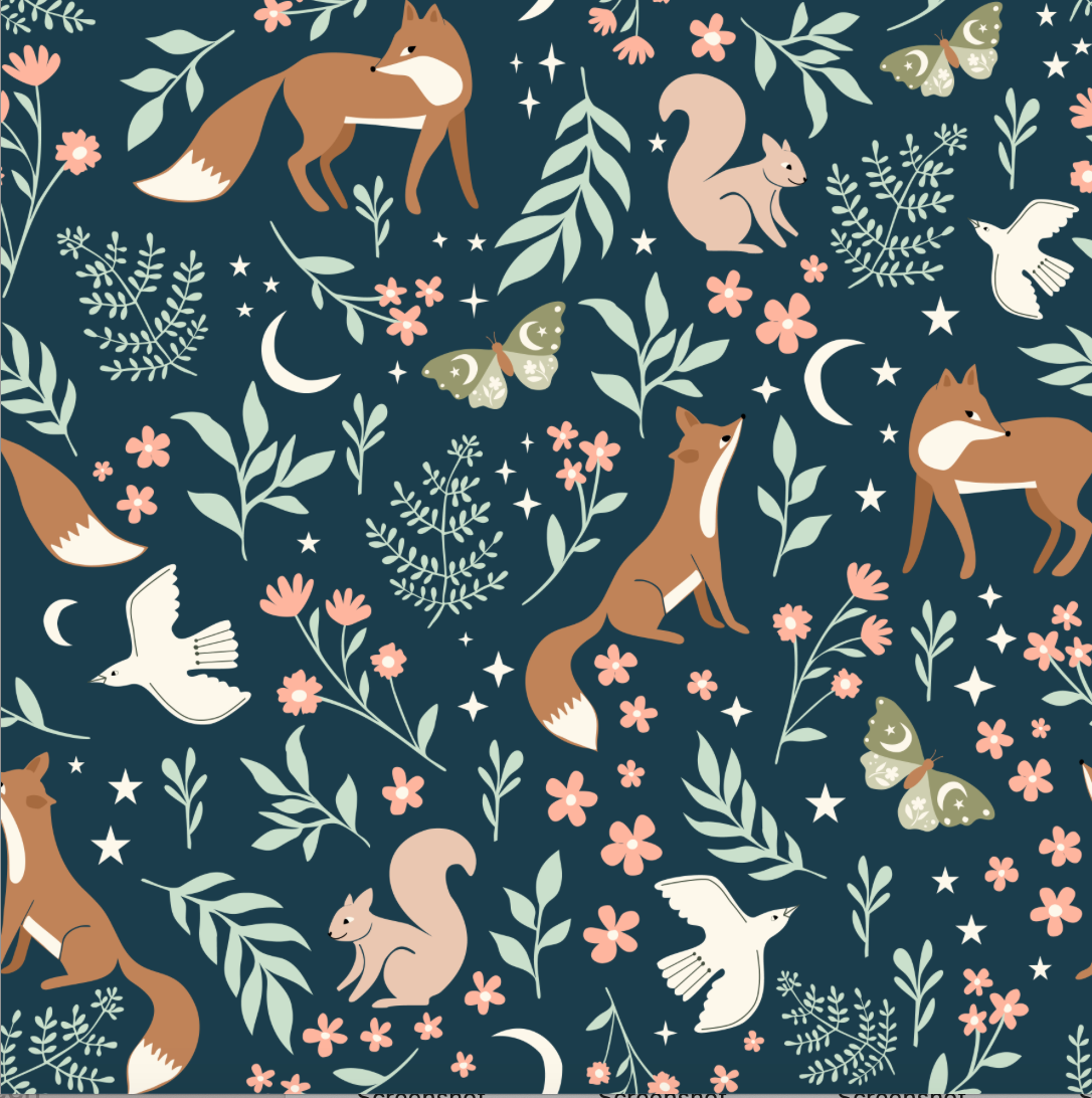 Bamboo Sleeper Pajamas - Woodland