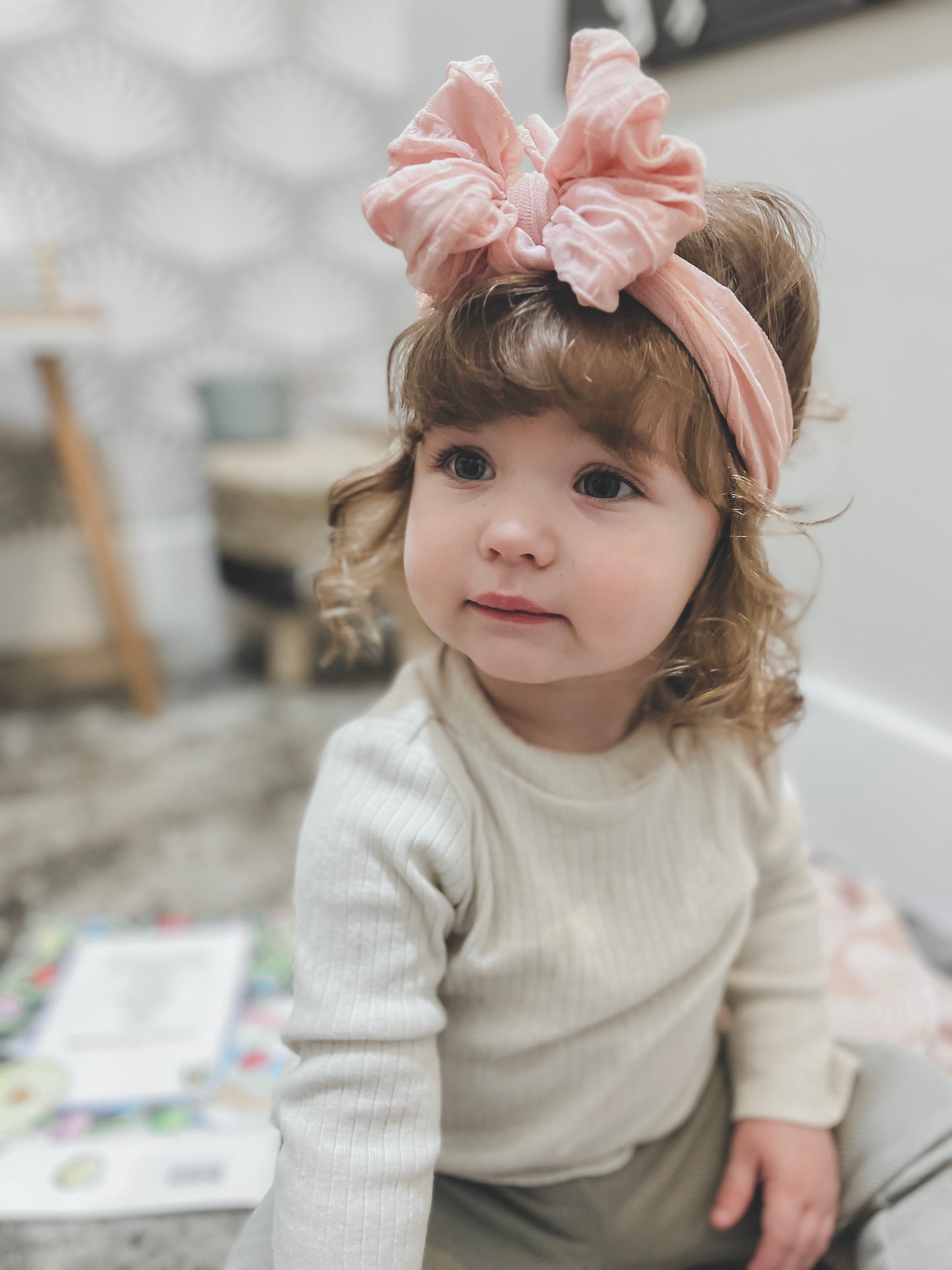 Ruffled Headband | Ballet