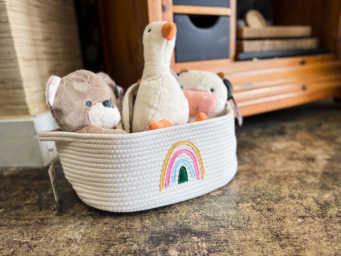 Easter Basket - Rainbow