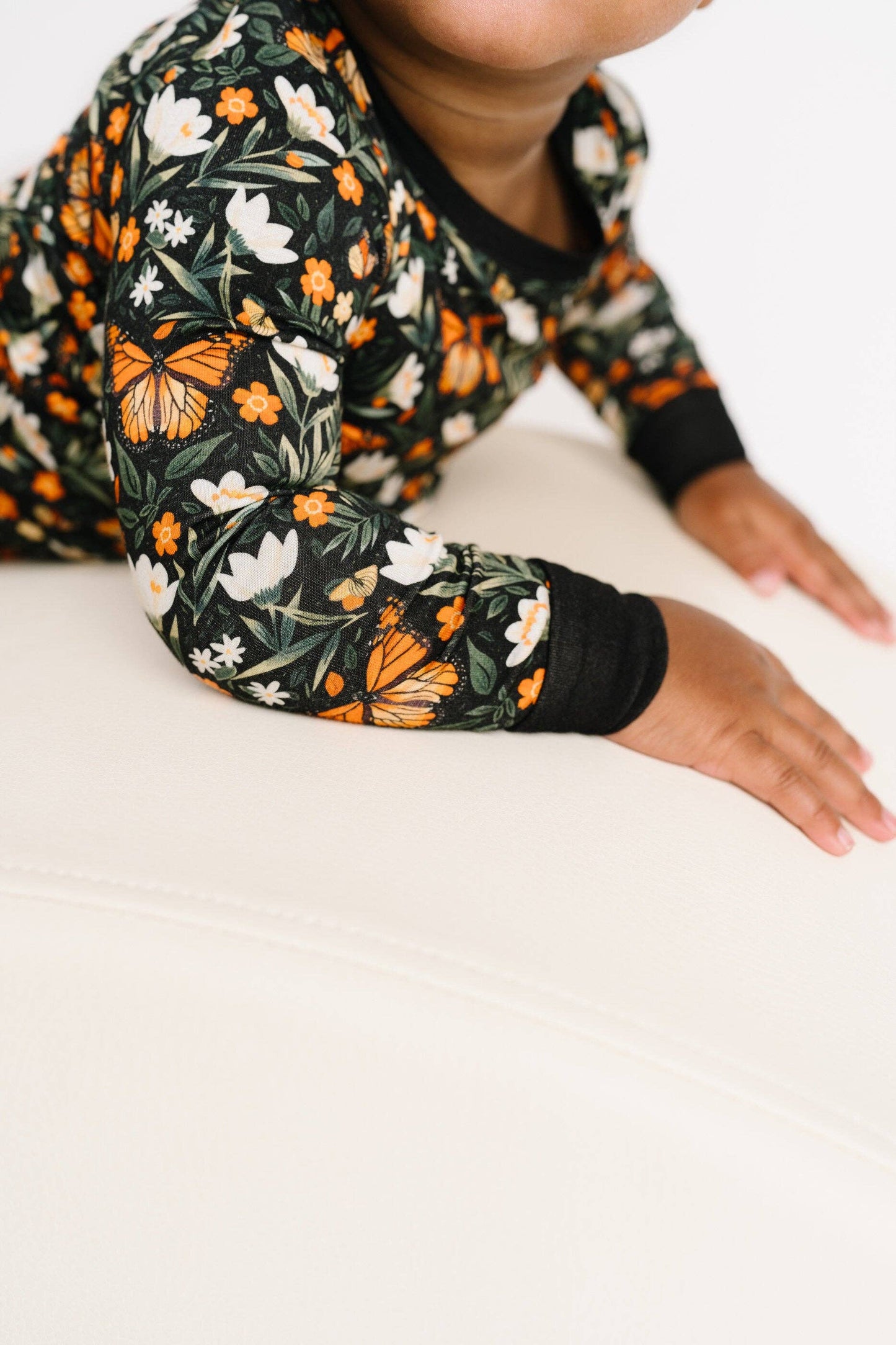 Bamboo Set - Monarch Butterfly Floral
