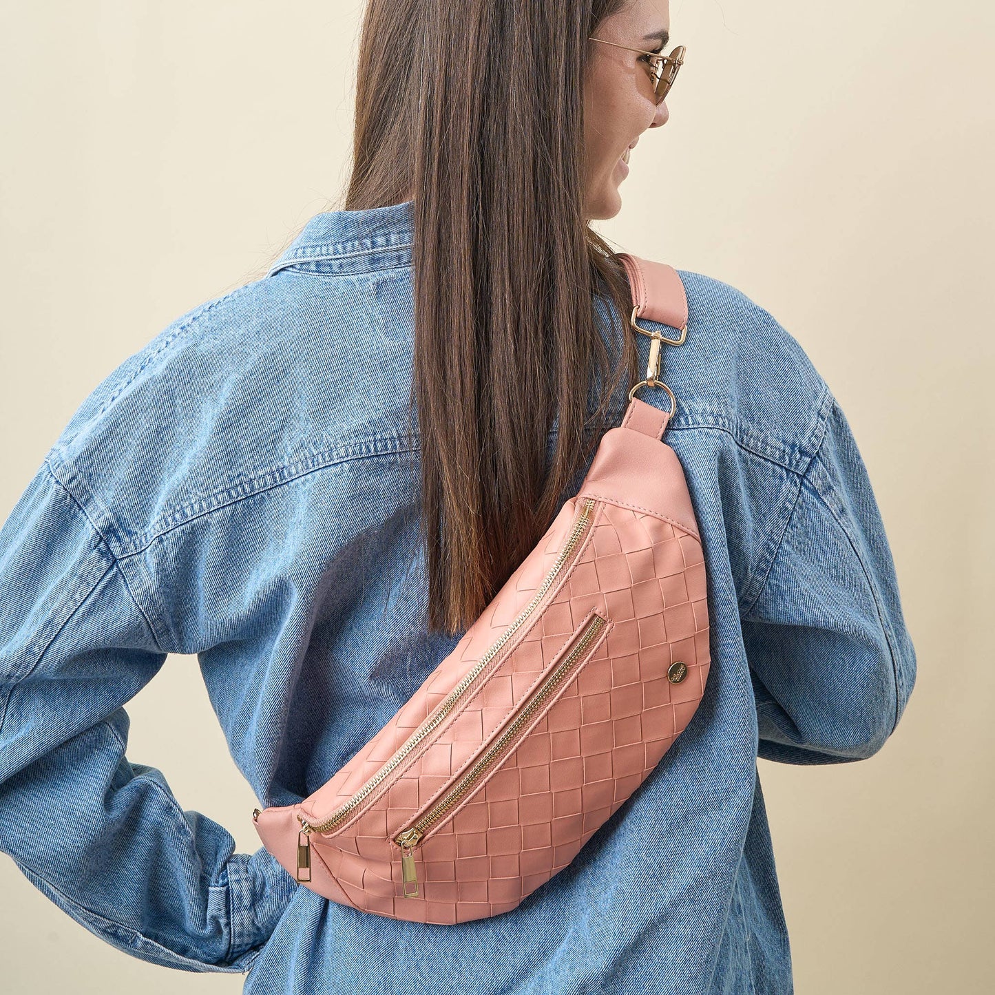 Luxe Belt Bag - Rose