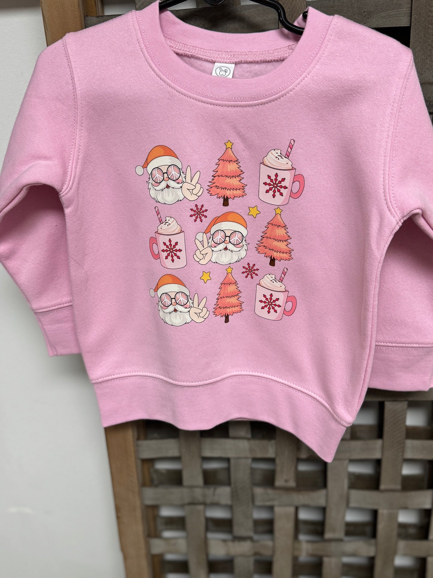 Peace, Santa and Cocoa - Sweathshirt