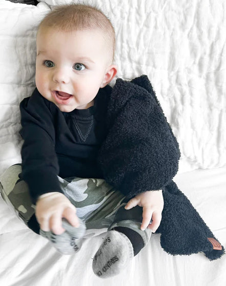 Plush little Blanket - Black