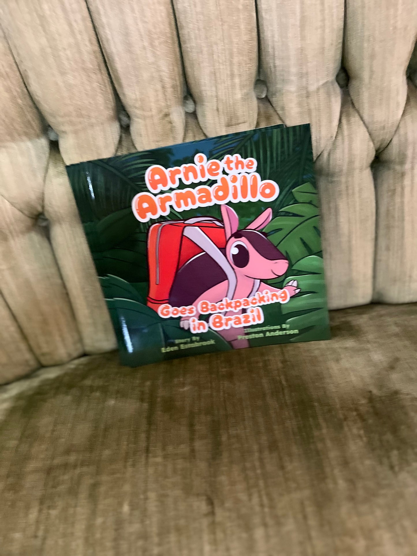 Arnie the Armadillo Brazil- Book