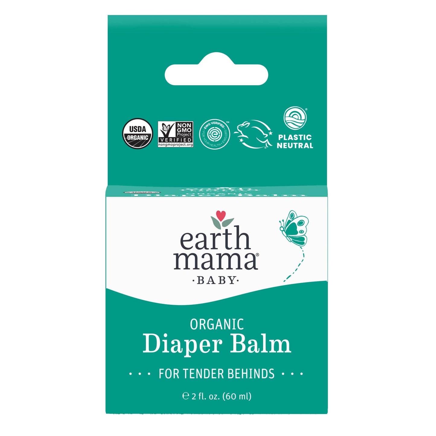 Organic Diaper Balm - 2oz