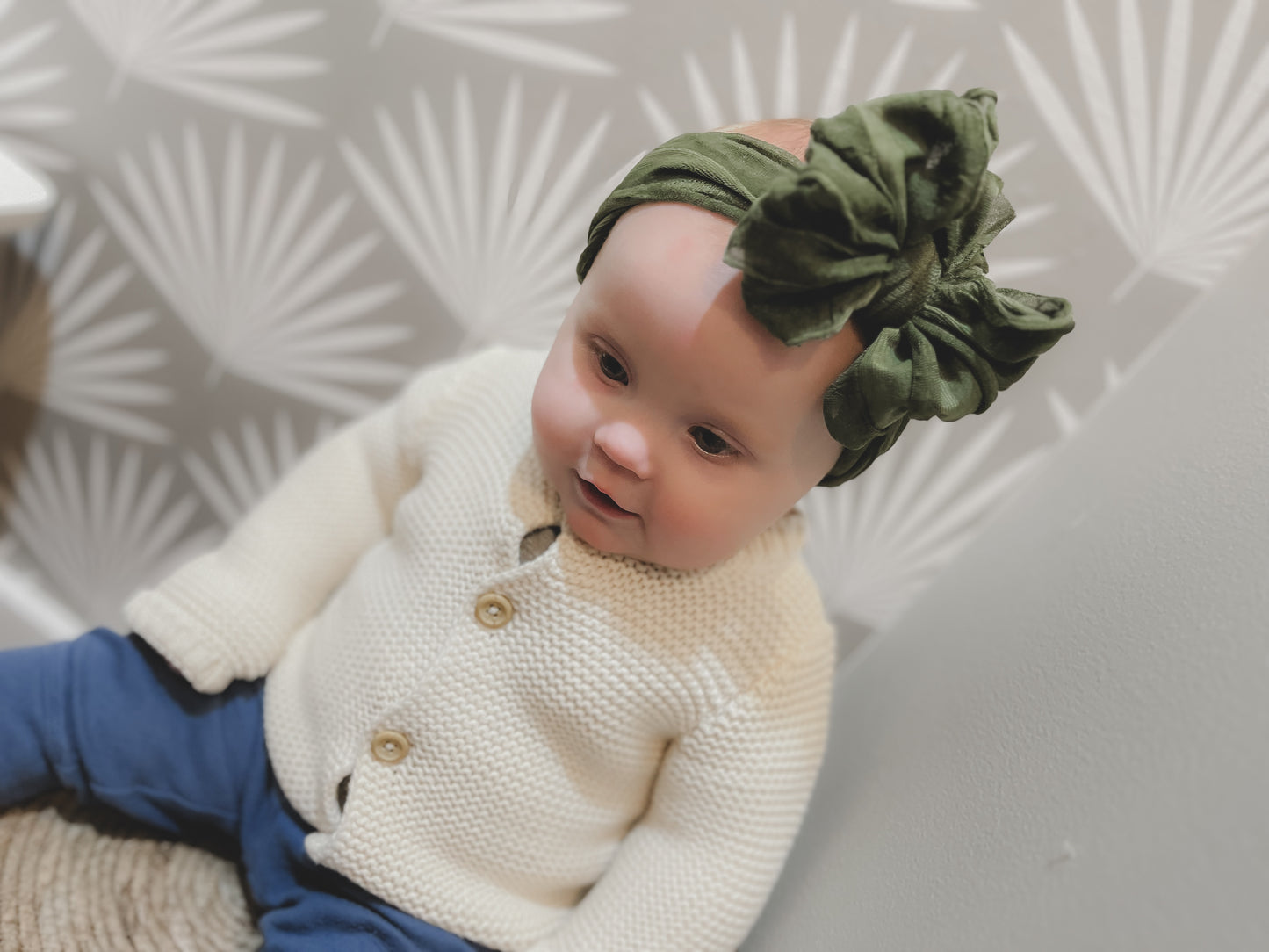 Ruffled Headband | Cedar Green
