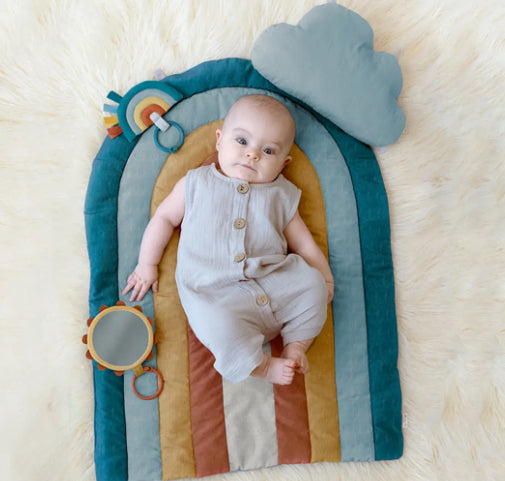 Itzy Ritzy - Tummy Time Rainbow Play Mat