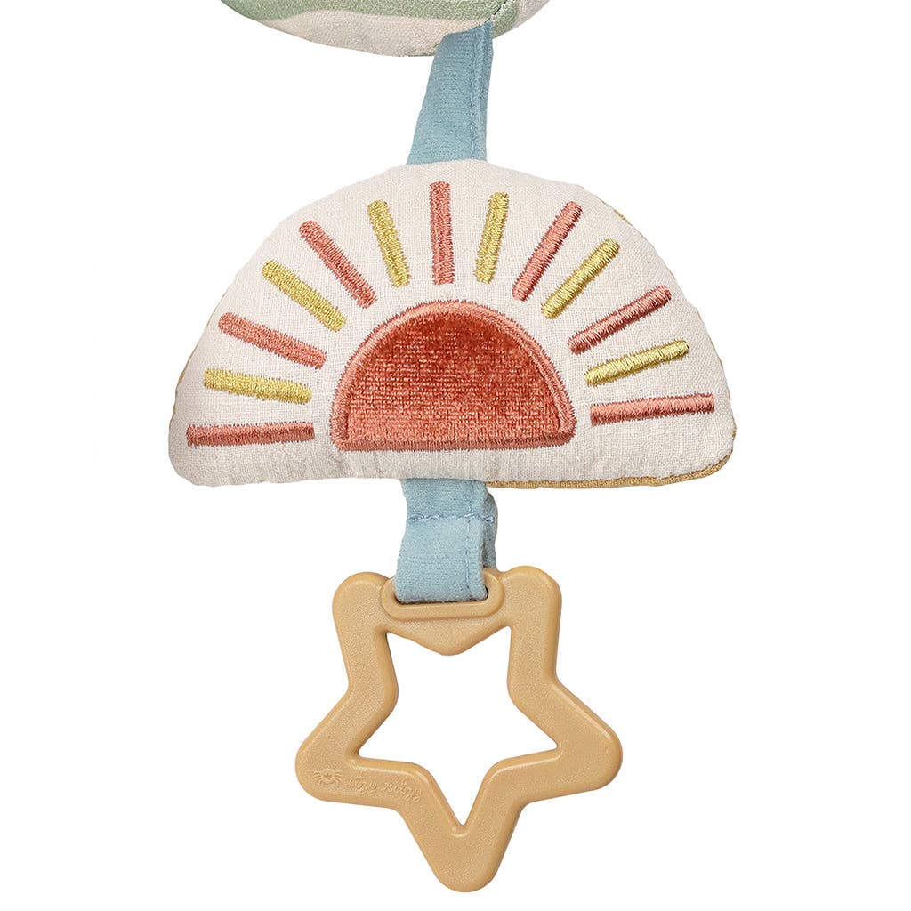 Itzy Bitzy Spiral Car Seat Activity Toy - Farm