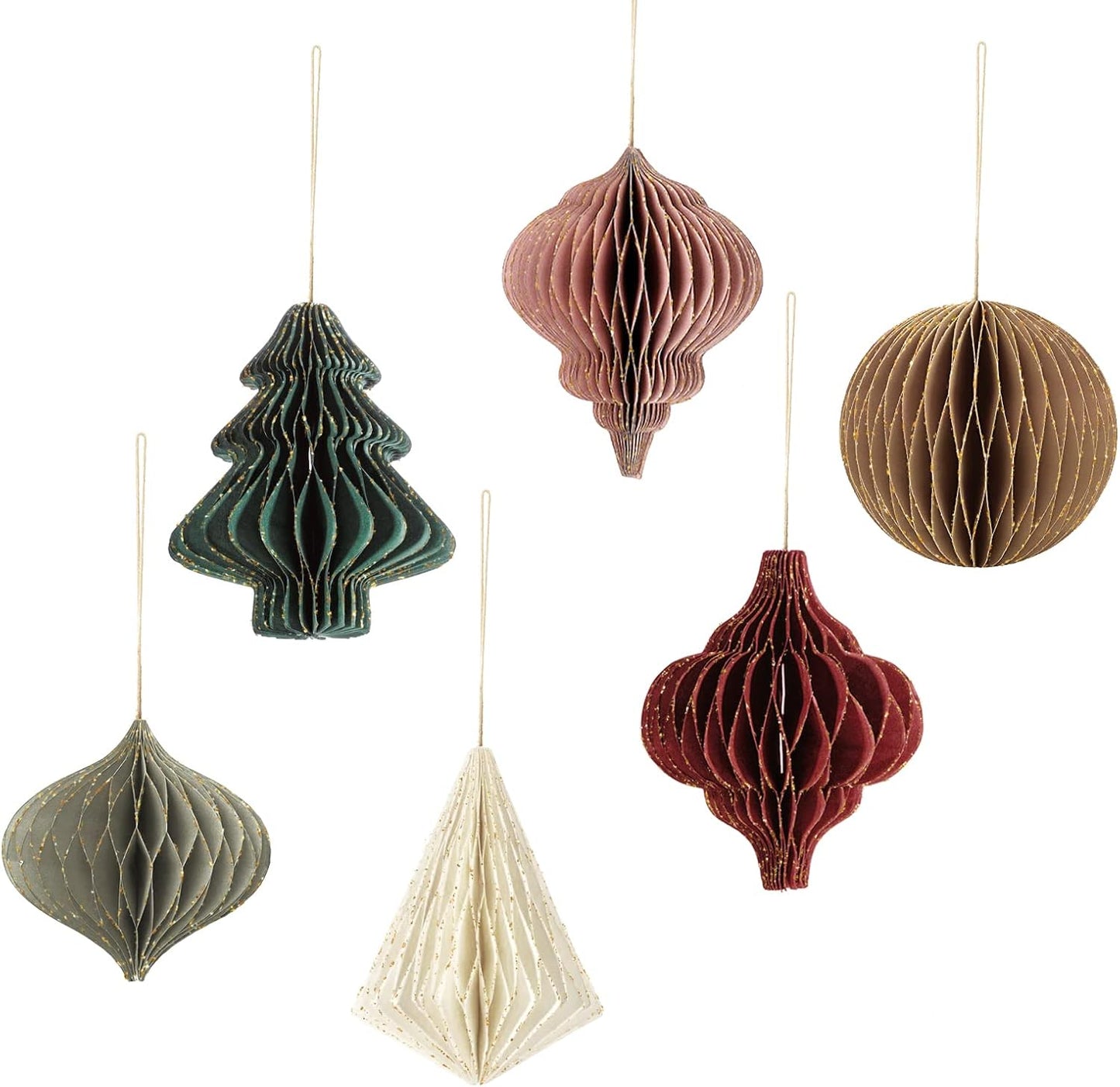 3D Paper Lantern Ornaments