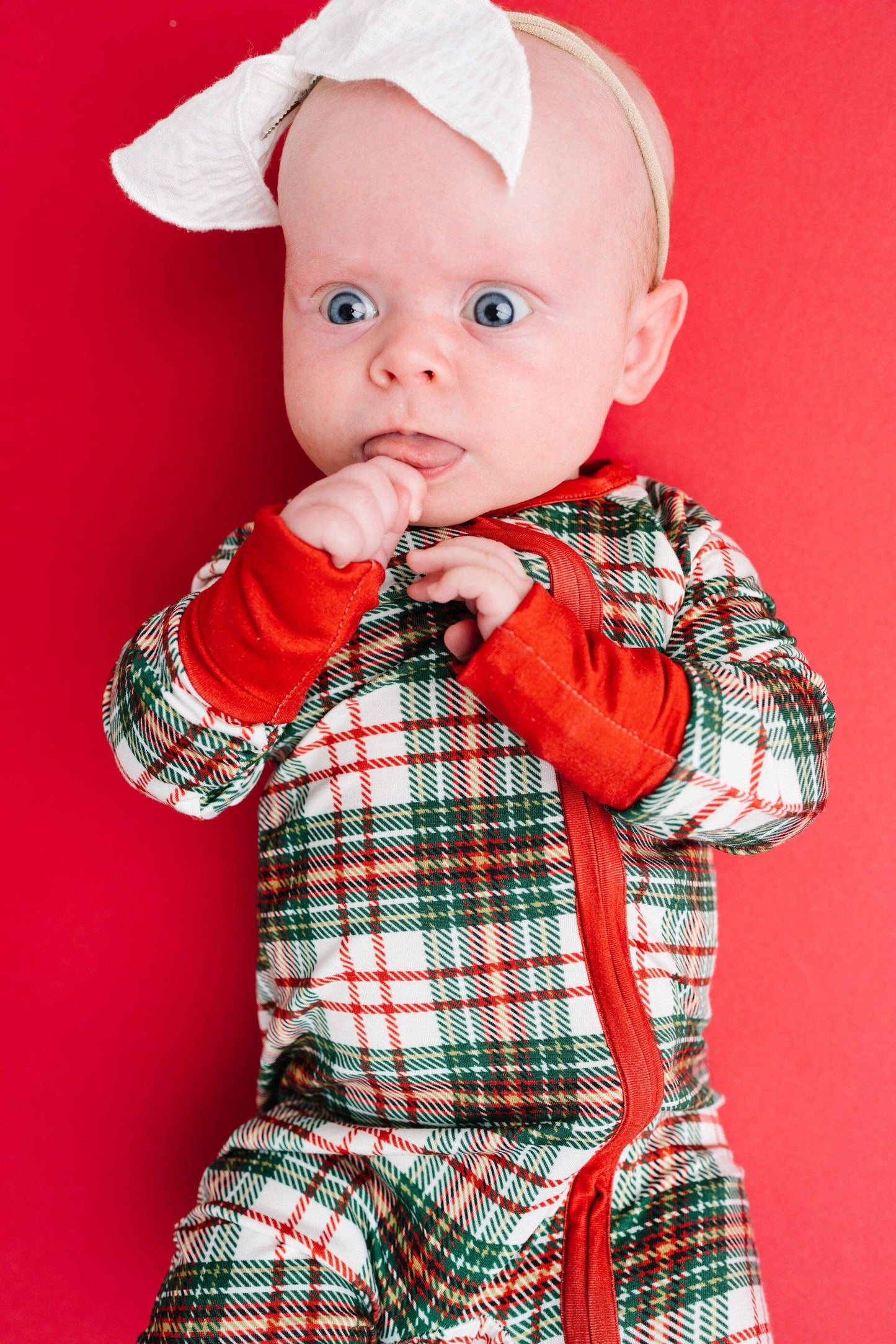 Bamboo Sleeper - Christmas Plaid