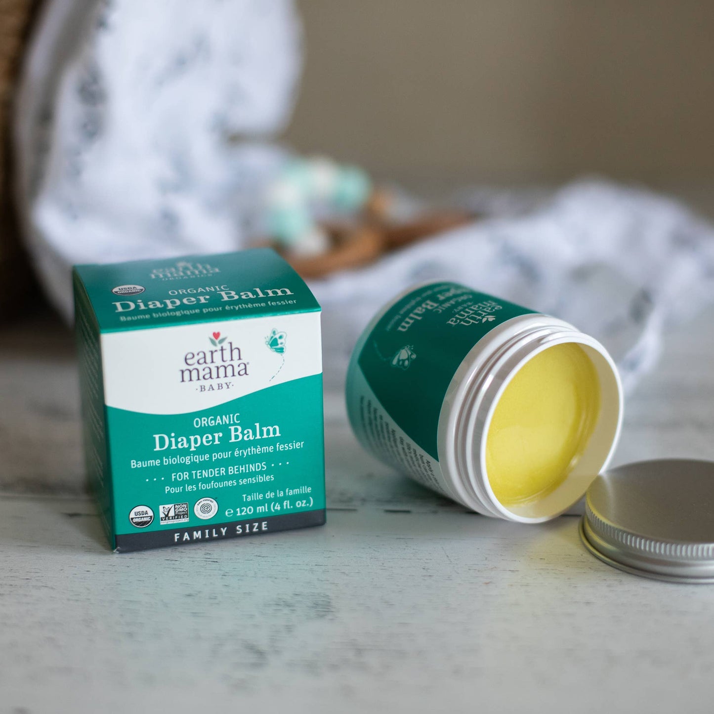 Organic Diaper Balm - 2oz