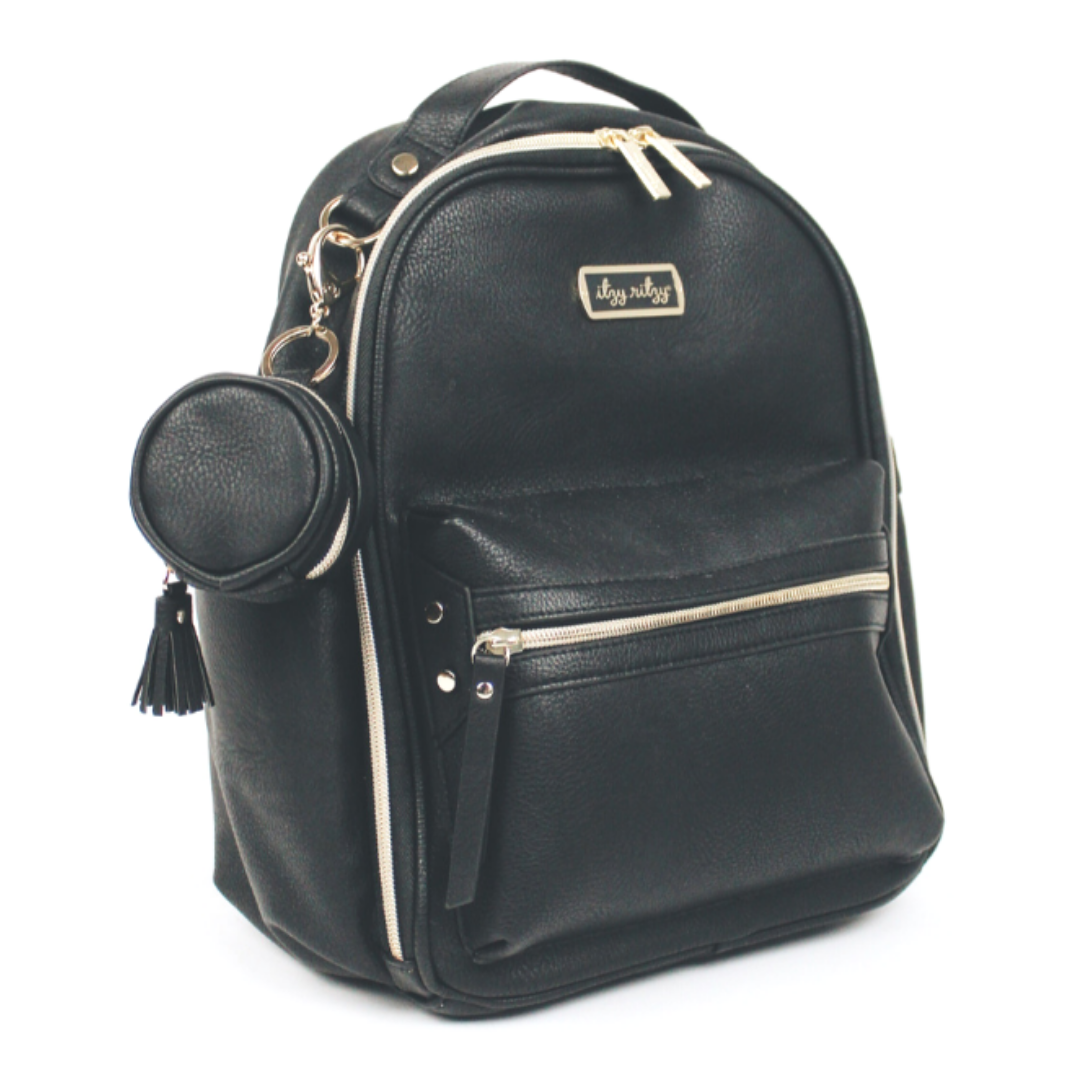 Diaper Bag Charm Pod Keychain - Black