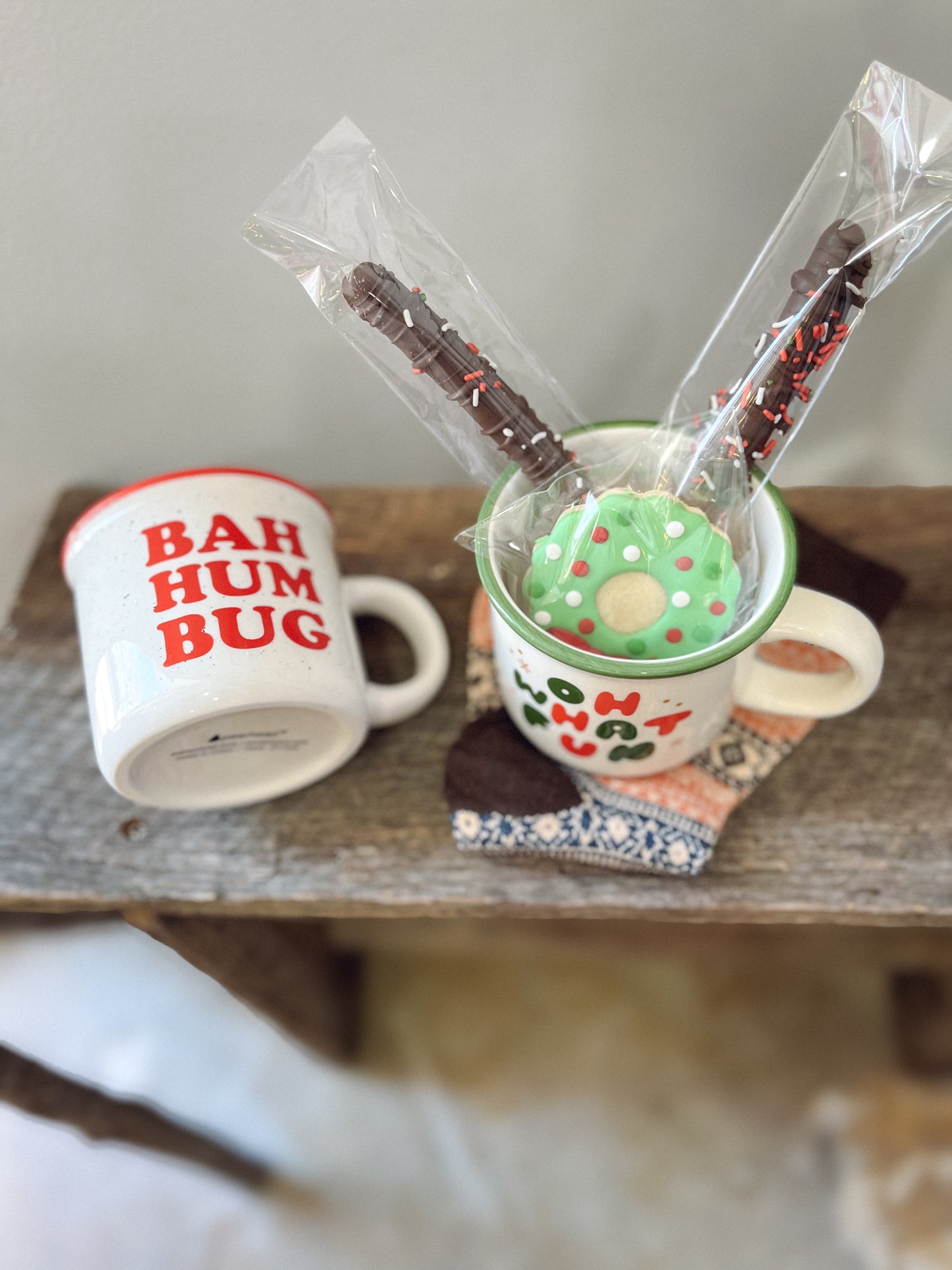 Holiday Ceramic Mug - Bah Hum Bug