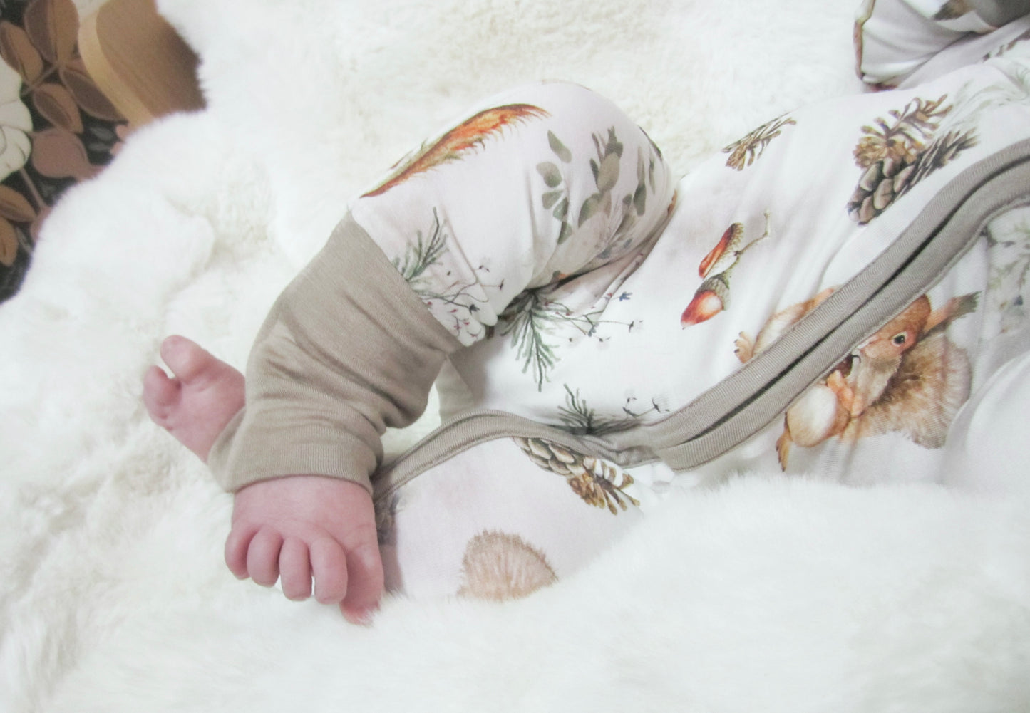 Foxy Squirrel - Bamboo Two-Piece