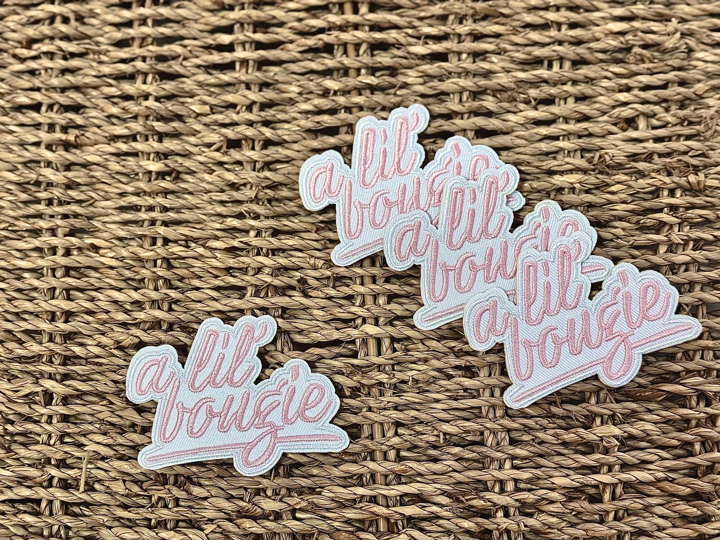 Hat Patch - Bougie (pink)