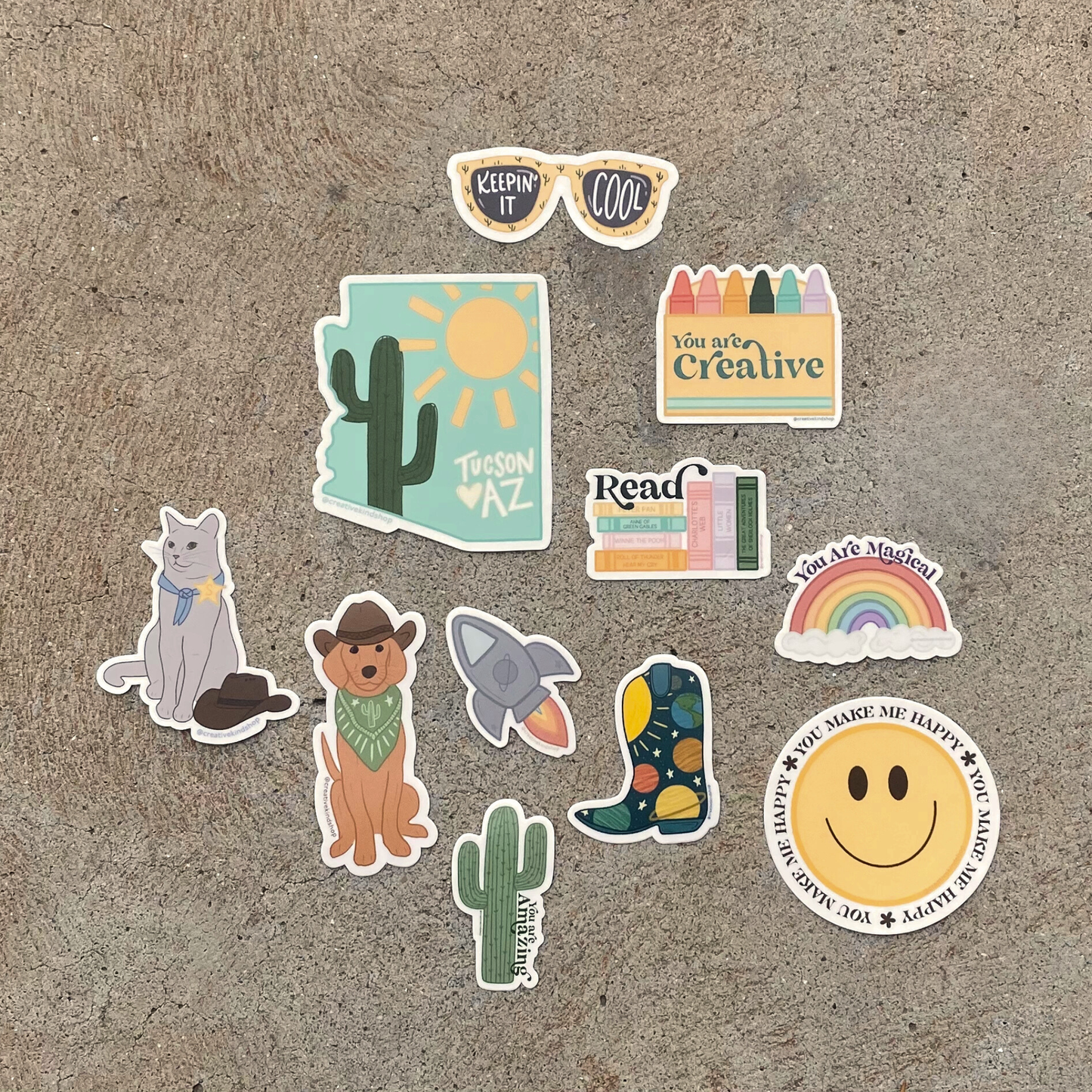 Rocket Ship - Sticker