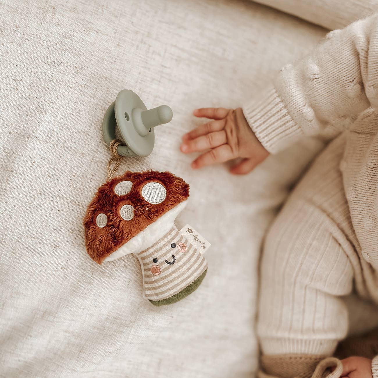 Sweetie Pal Plush & Pacifier - Ash the Mushroom