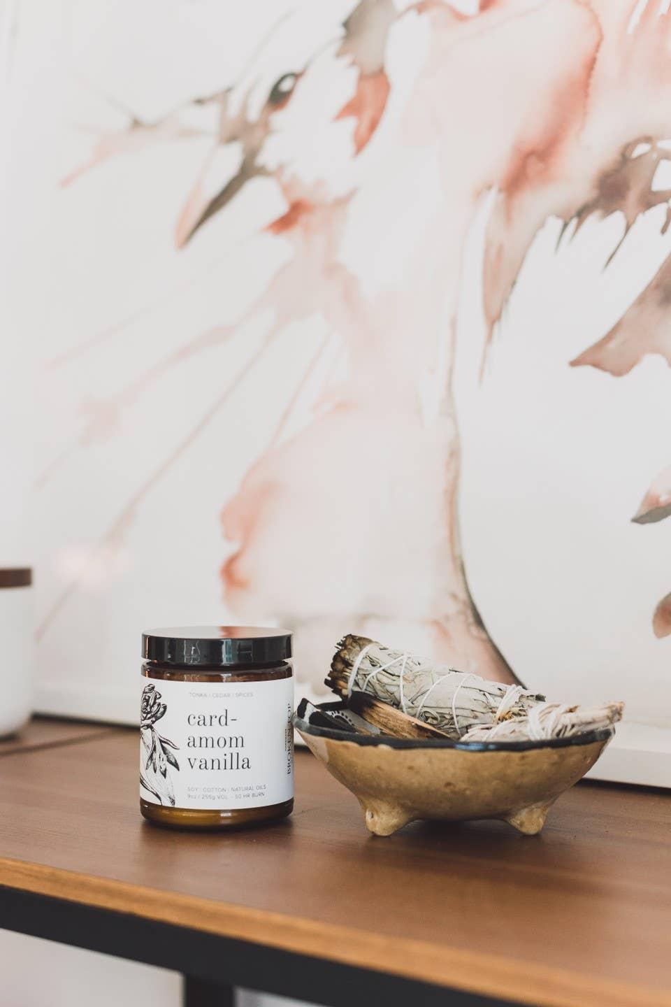 Soy Candle - Cardamom Vanilla