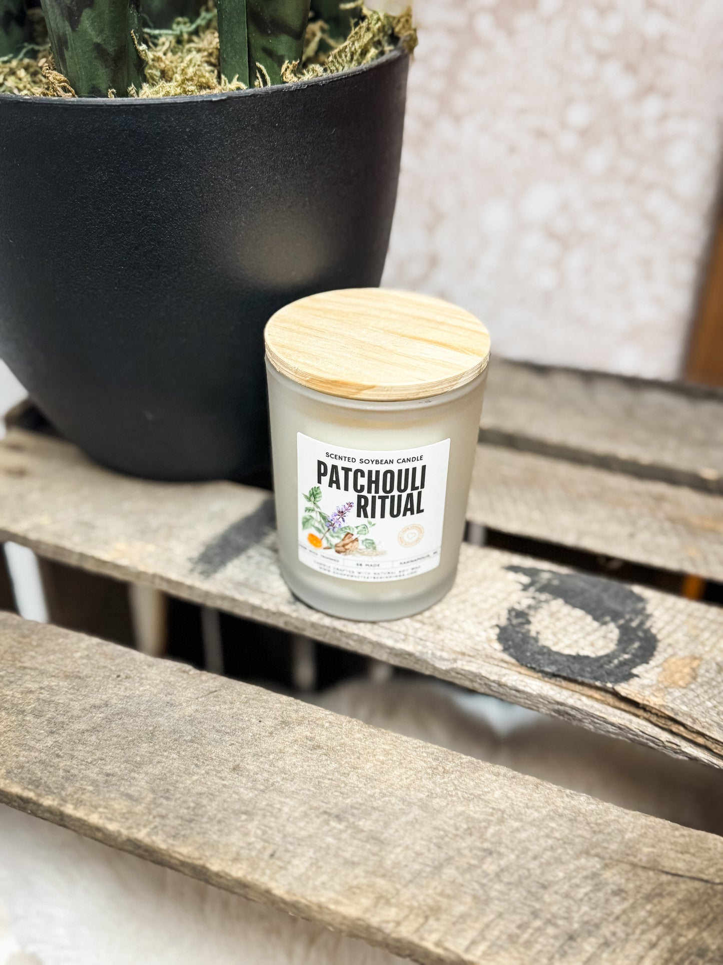 Candle - Patchouli Ritual (Frosted)