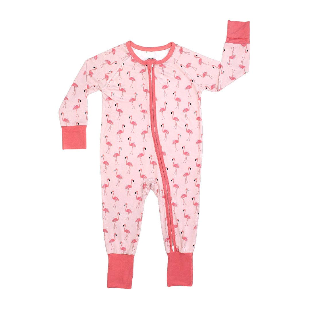 Bamboo Sleeper - Pink Fancy Flamingos