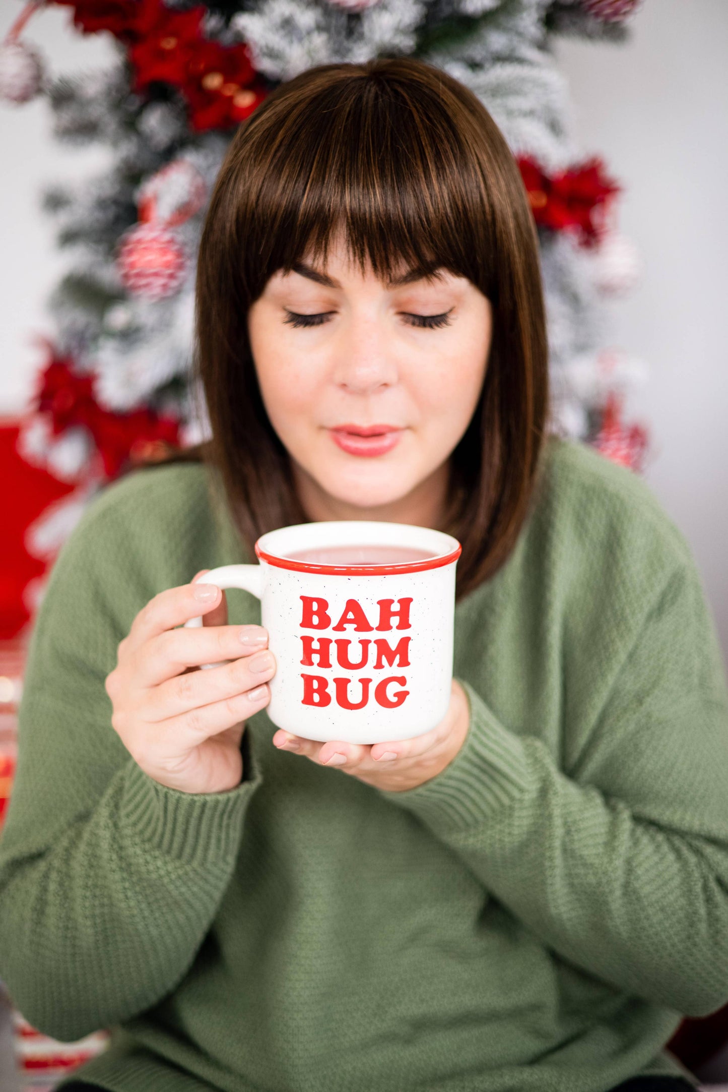 Holiday Ceramic Mug - Bah Hum Bug